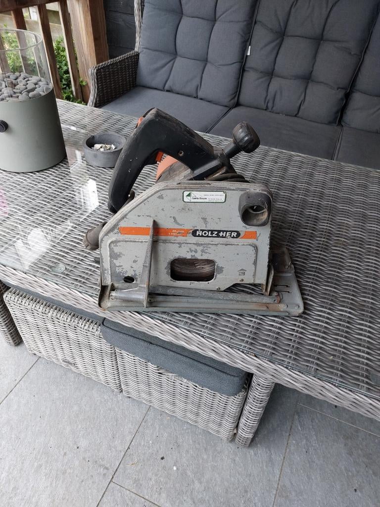 Te koop Holz Her inval cirkelzaag, Doe-het-zelf en Verbouw, Gereedschap | Zaagmachines, Ophalen, 1200 watt of meer, Cirkelzaag
