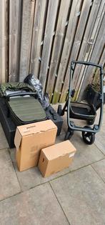 Dubatti two 2 in een kinderwagen+maxi-cosi adapters, Ophalen of Verzenden, Zo goed als nieuw, Overige merken, Verstelbare duwstang