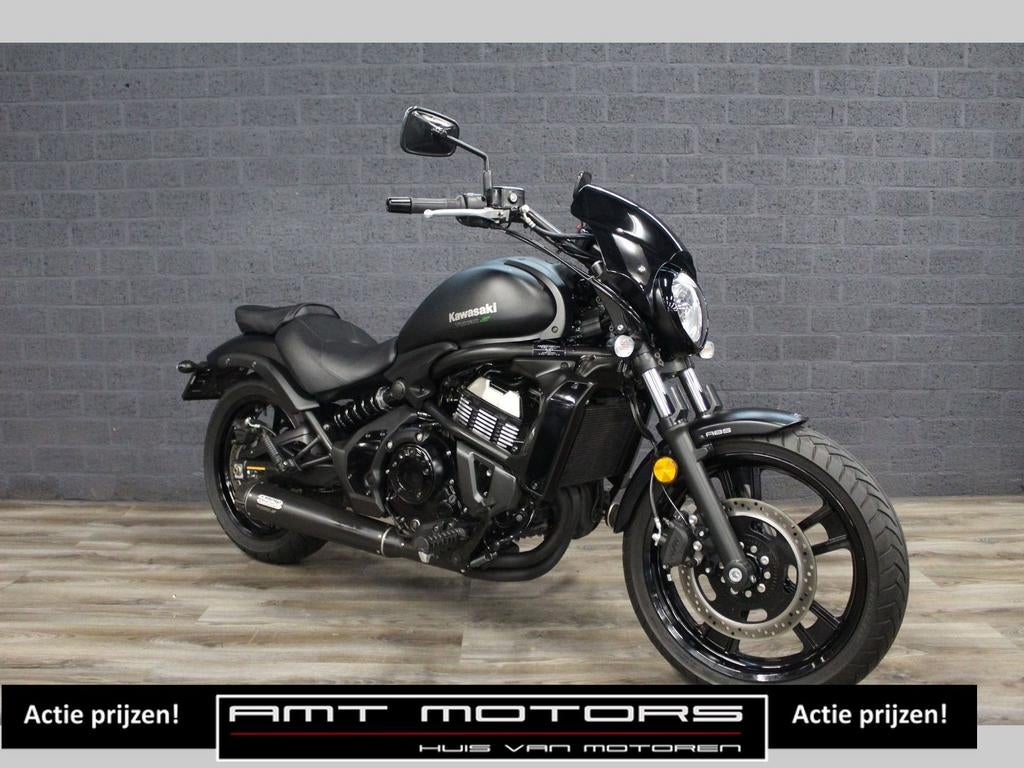 KAWASAKI VULCAN S CAFE (bj 2021) 6,130 km ARROW 35KW A2 mglk, Chopper, Bedrijf, Onbekend, KAWASAKI
