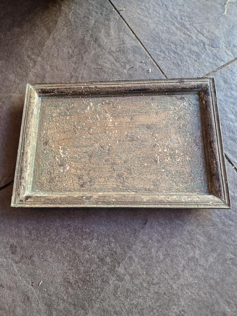 Vintage dienblad 45x30 cm - Decoratief en uniek, Ophalen