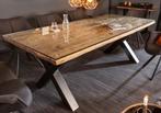 Sleeper wood Salon & eettafel set te koop., Ophalen, 50 tot 100 cm, Zo goed als nieuw, 150 tot 200 cm