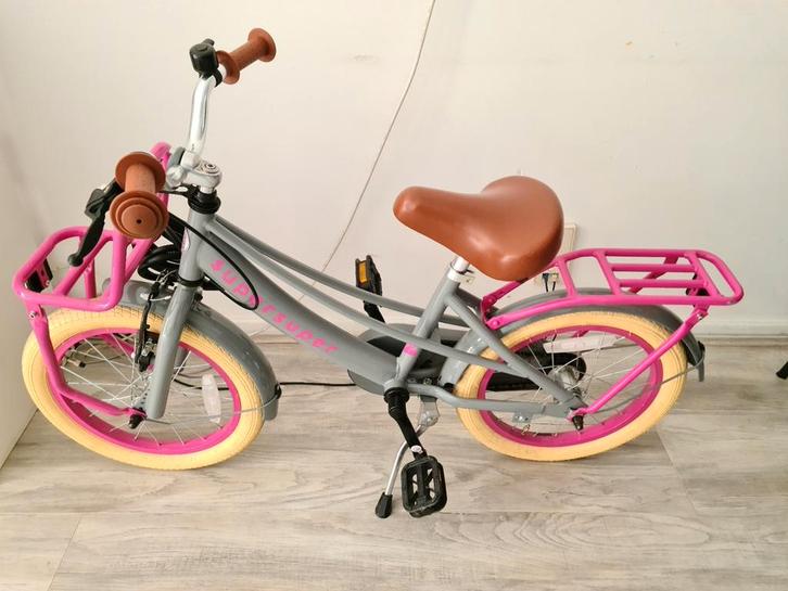 Te koop, Fietsen en Brommers, Fietsen | Meisjes, Zo goed als nieuw, 20 inch, Handrem, Ophalen