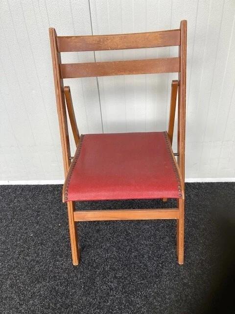 Vintage klapstoel, Ophalen