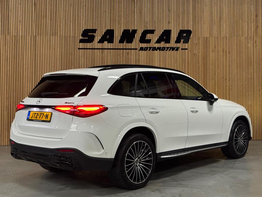Mercedes-Benz GLC-klasse 400e 4MATIC AMG Line PANO|BURMESTER, Auto's, Automaat, Gebruikt, Wit, Vierwielaandrijving