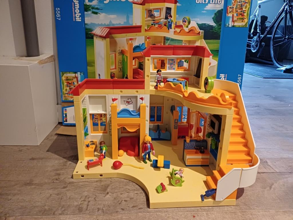 Kinderdagverblijf Playmobil, Kinderen en Baby's, Speelgoed | Playmobil, Ophalen of Verzenden, Gebruikt
