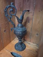 Antieke vaas met engeltjes en versieringen, Ophalen of Verzenden