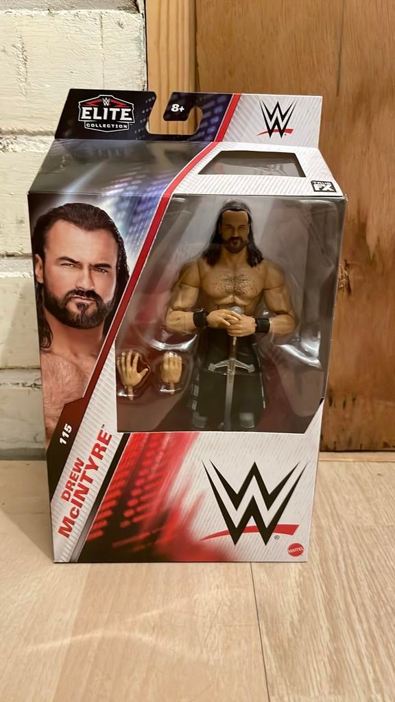 Wwe Elite collection Drew McIntyre, Ophalen, Zo goed als nieuw