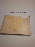 41 0WNERS MANUAL YAMAHA FJ1100 1983 USED, Ophalen of Verzenden, Yamaha