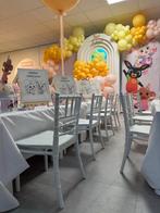 Luxe kinderstoeltjes met tafels voor kinderfeestjes te huur