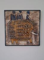 Lisa Larson Gustavsberg Olifant wandtegel – vintage Sweden, Ophalen of Verzenden