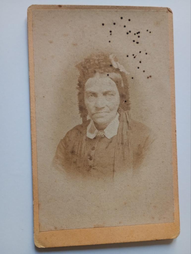 CDV Zutphen Vrouw, Gebruikt, Foto, Ophalen of Verzenden, Voor 1940