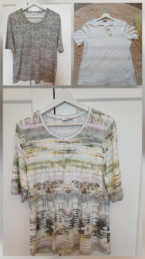Diverse shirts van Gerry Weber, Sommermann en Lucia maat 44, Kleding | Dames, Maat 42/44 (L), Nieuw, Ophalen of Verzenden, Korte mouw