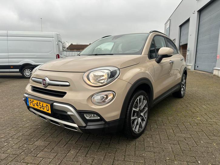 Fiat 500X 1.4 Turbo Multiair 16V 140pk 2017 Bruin, Auto's, Fiat, Bedrijf, 500X, Achteruitrijcamera, Airconditioning, Bluetooth