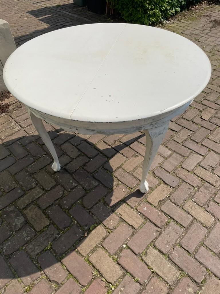 Tafel., Huis en Inrichting, Tafels | Eettafels, Ophalen, Queen-Anne, Gebruikt, Vier personen