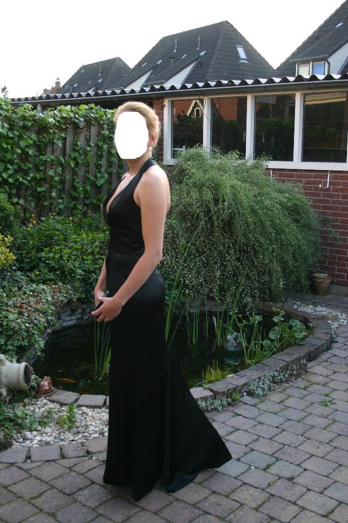 Gala jurk, Kleding | Dames, Galajurk, Zwart, Ophalen of Verzenden, Zo goed als nieuw