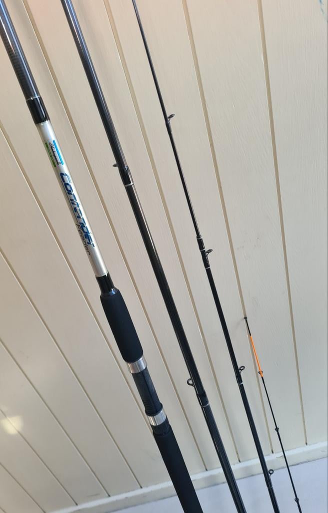 Shakespeare contender feeder. 3.60m, Watersport en Boten, Hengelsport | Witvissen, Ophalen, Werphengel, Nieuw, 3.60m