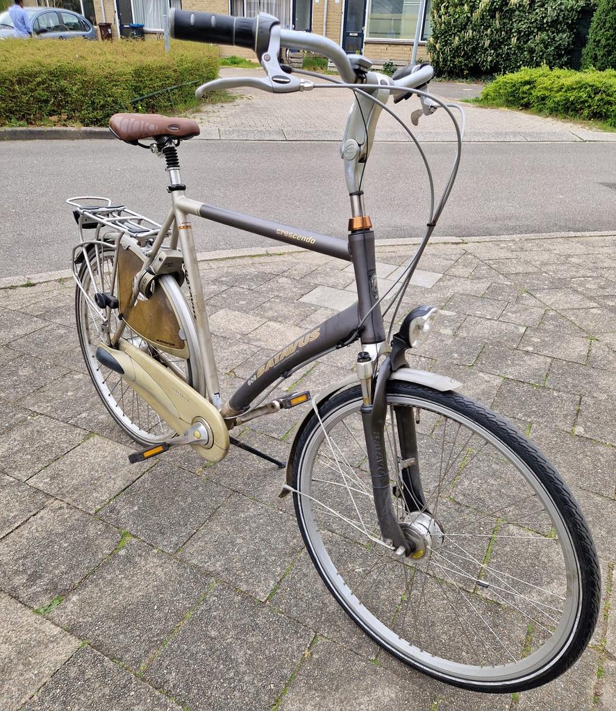 Batavus herenfiets Framemaat 65cm in prima staat, Versnellingen, Batavus, Ophalen of Verzenden, Zo goed als nieuw