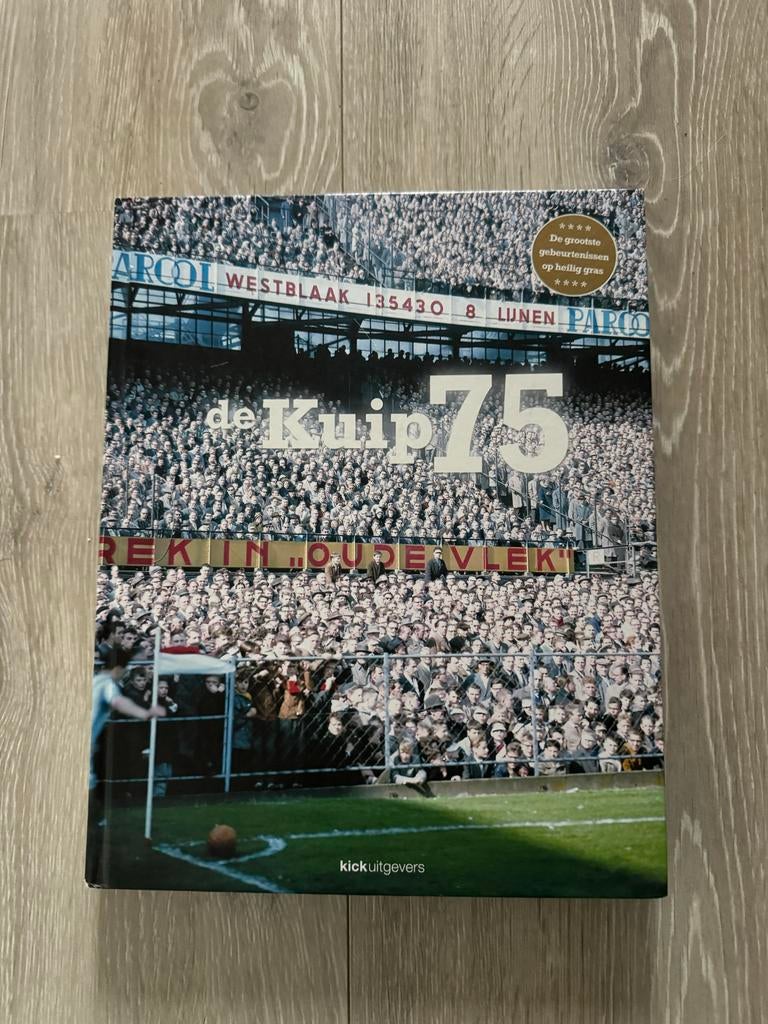De Kuip 75 jaar - Jubileumboek Feyenoord Stadion Hardcover, Ophalen of Verzenden, Zo goed als nieuw, Balsport
