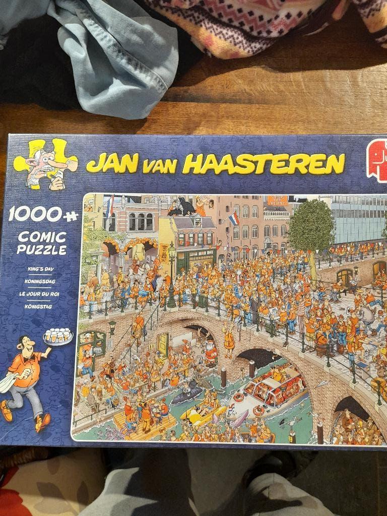 Jan van Haasteren  Koningsdag, Ophalen of Verzenden, 500 t/m 1500 stukjes, Gebruikt, Legpuzzel