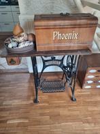 Antieke naaimachine Phoenix, Ophalen