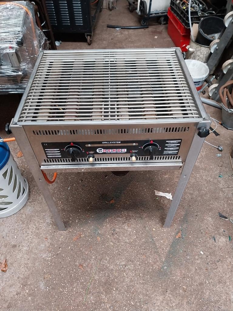 Hendi Grill System Gasbarbecue - Professioneel en Robuust, Ophalen, Gebruikt, Hendi