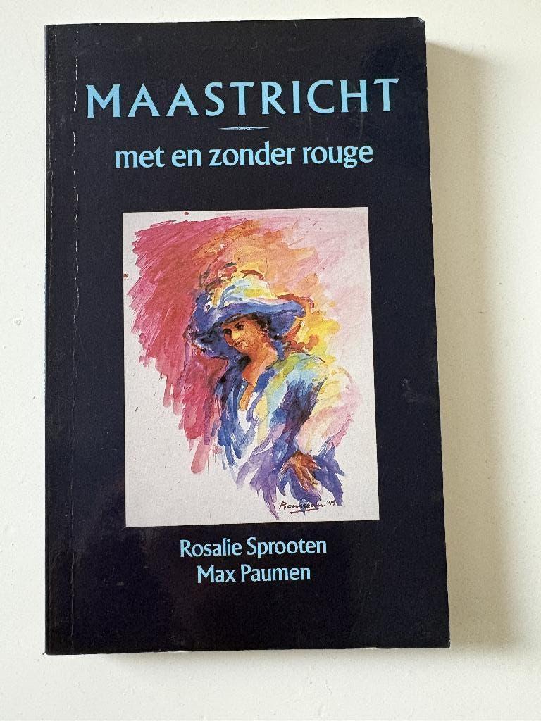 Maastricht met en zonder rouge-boekje 1995 Mestreech, Ophalen of Verzenden, Zo goed als nieuw