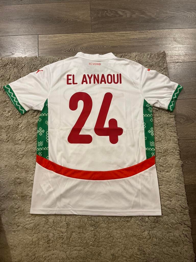 El Aynaoui 24 Marokko 2025/26 (M), Ophalen of Verzenden, Zo goed als nieuw, Buitenlandse clubs, Shirt