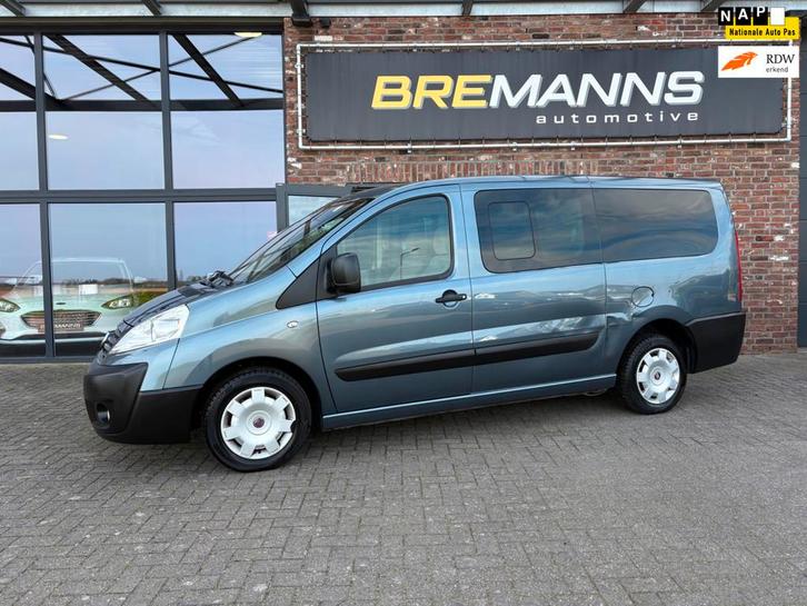 Fiat Scudo 12 2.0 MultiJet LH2 Rolstoelbus invalide, Auto's, Fiat, Bedrijf, Te koop, Scudo, ABS, Airconditioning, Centrale vergrendeling