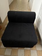 Slaapbank, Huis en Inrichting, Slaapkamer | Slaapbanken, Ophalen, Gebruikt, Eenpersoons, Zwart