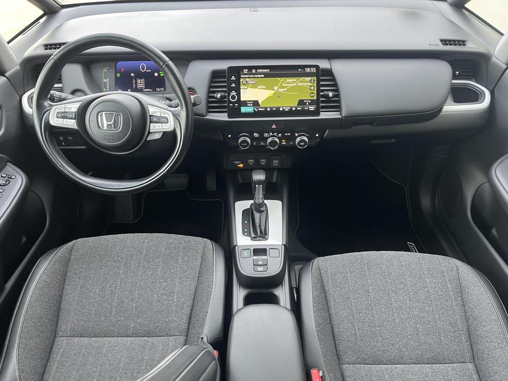 Honda Jazz 1.5 e:HEV Executive / Dealer Onderhouden / Androi, Auto's, Honda, Euro 6, Leder en Stof, Wit, Bedrijf