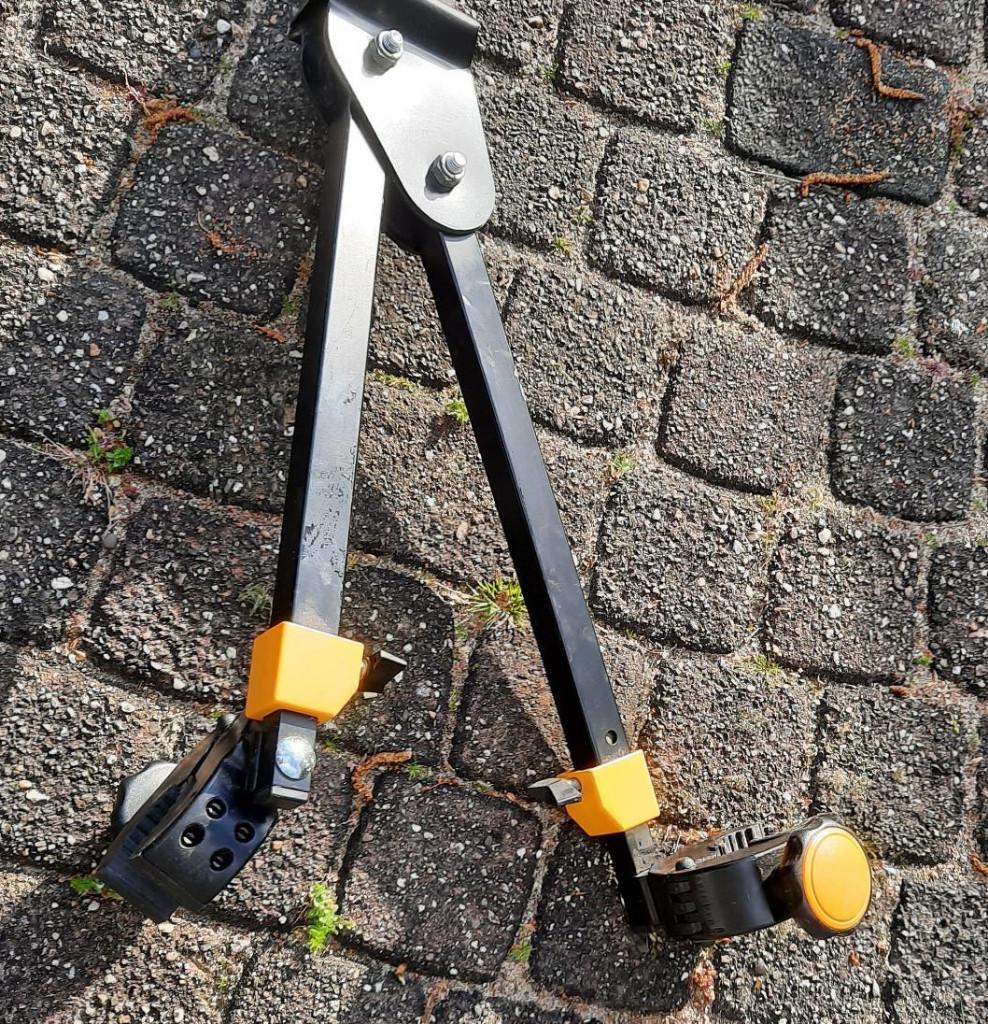 Spinder frameklem - klemmen fietsendrager - frameklemmen, Elektrische fiets, Ophalen of Verzenden, Zo goed als nieuw, Fietsendrager-accessoire