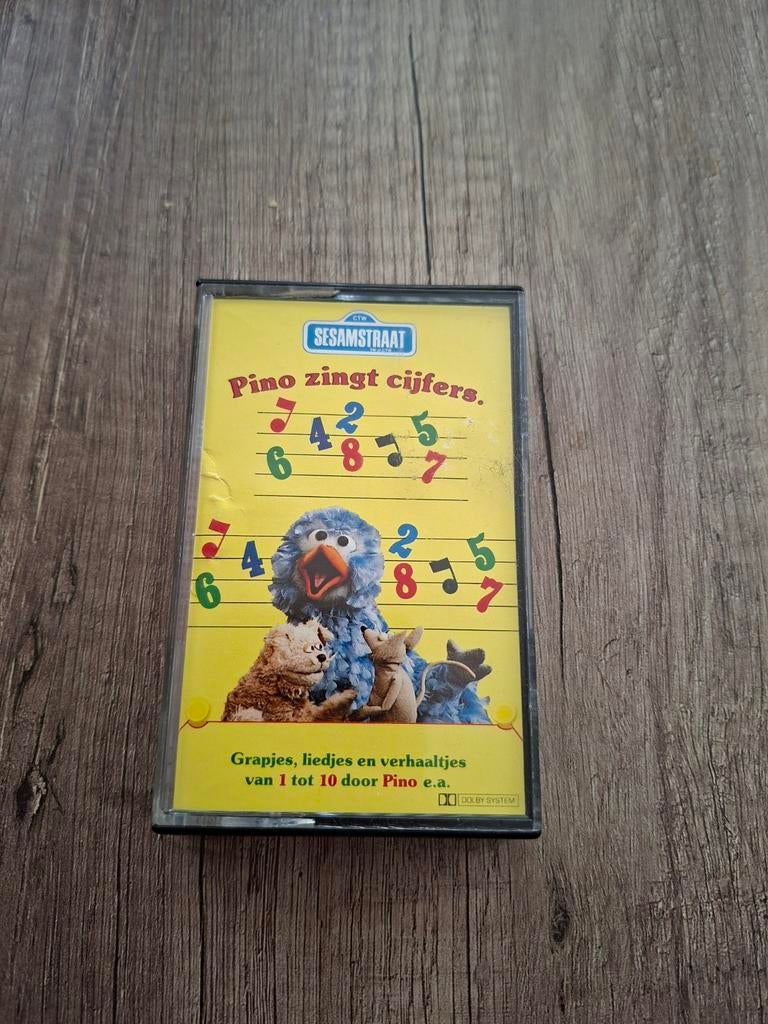 Cassettebandje Sesamstraat, Ophalen of Verzenden, 1 bandje