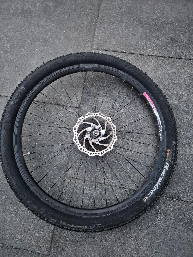 Mountainbike 26 inch achterwiel met 7 tandwielen, Fietsen en Brommers, Fietsonderdelen, Ophalen of Verzenden, Mountainbike, Wiel