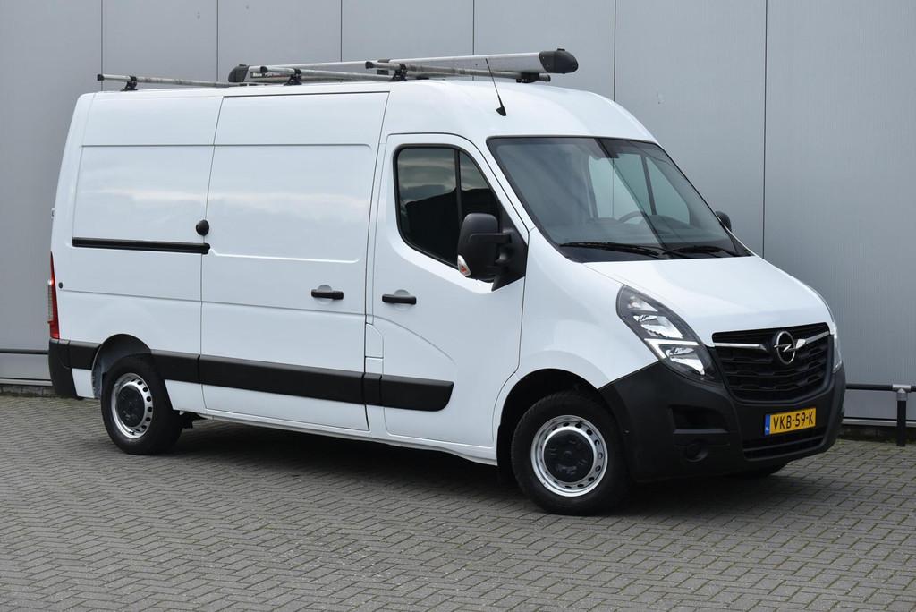 Opel Movano 2.3 150 Pk! L2H2 Airco Cruise PDC Inrichting E6, Auto's, Bestelauto's, Stof, Gebruikt, 4 cilinders, 150 pk
