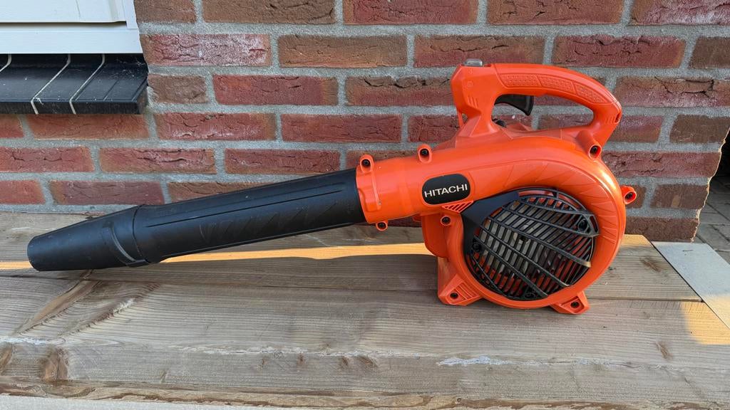 Hitachi bladblazer RB 24EAP - Werkt goed, Ophalen of Verzenden, Gebruikt, Benzine, Handgedragen