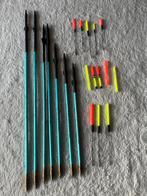 adv 232 / NIEUW set 7 wagglers / matchdobbers EXNER, Ophalen of Verzenden, Nieuw, Dobber of Lood