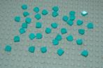 L739 Tegels 1x1 (half rond) turquoise 35 st., Ophalen of Verzenden, Nieuw, Losse stenen, Lego