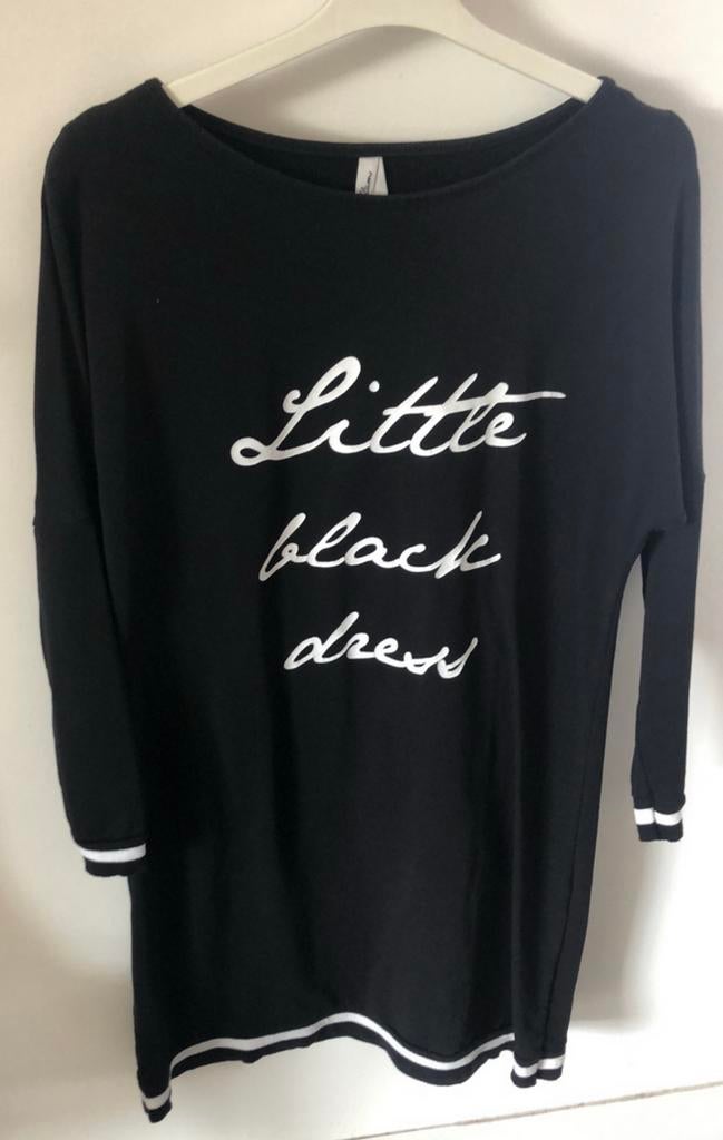 Leuke zwarte jurk “little black dress” maat s/m, Kleding | Dames, Jurken, Ophalen of Verzenden, Zo goed als nieuw, Zwart, Boven de knie