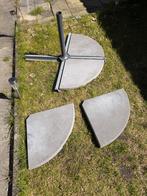 Parasolstenen en parasolvoet, Ophalen, Gebruikt, Minder dan 1 meter, Parasolvoet