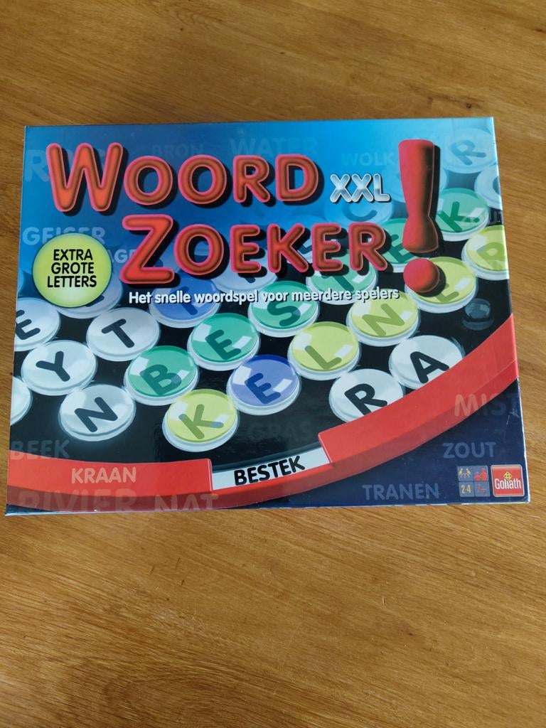 Woordzoeker XXL bordspel, Ophalen of Verzenden, Minder dan 500 stukjes, Zo goed als nieuw