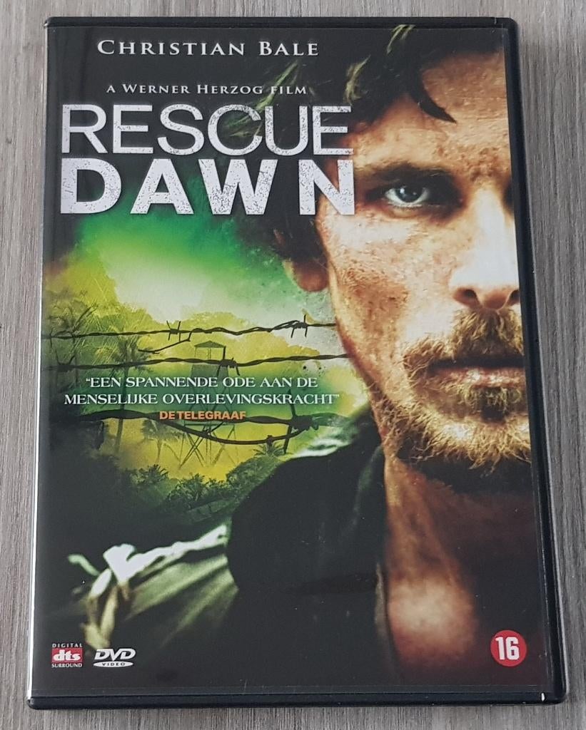 DVD Rescue Dawn [Actie/Speelfilm/Oorlog], Vanaf 16 jaar, Ophalen of Verzenden, Zo goed als nieuw, Oorlog