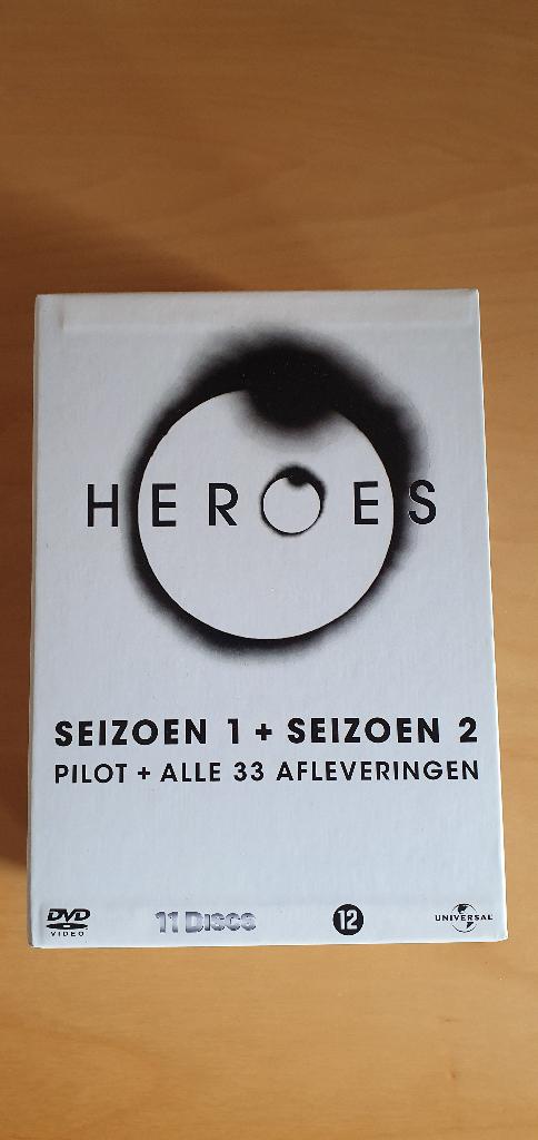 Heroes seizoen 1 t/m 4, Cd's en Dvd's, Dvd's | Tv en Series, Boxset, Science Fiction en Fantasy, Ophalen of Verzenden, Zo goed als nieuw