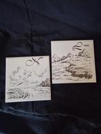 Vintage H&R Johnson Tegels - Set van 2, Antiek en Kunst, Antiek | Wandborden en Tegels, Ophalen of Verzenden