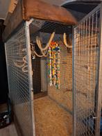 Papegaai kooi, Ophalen of Verzenden, Zo goed als nieuw, Metaal, Vogelkooi