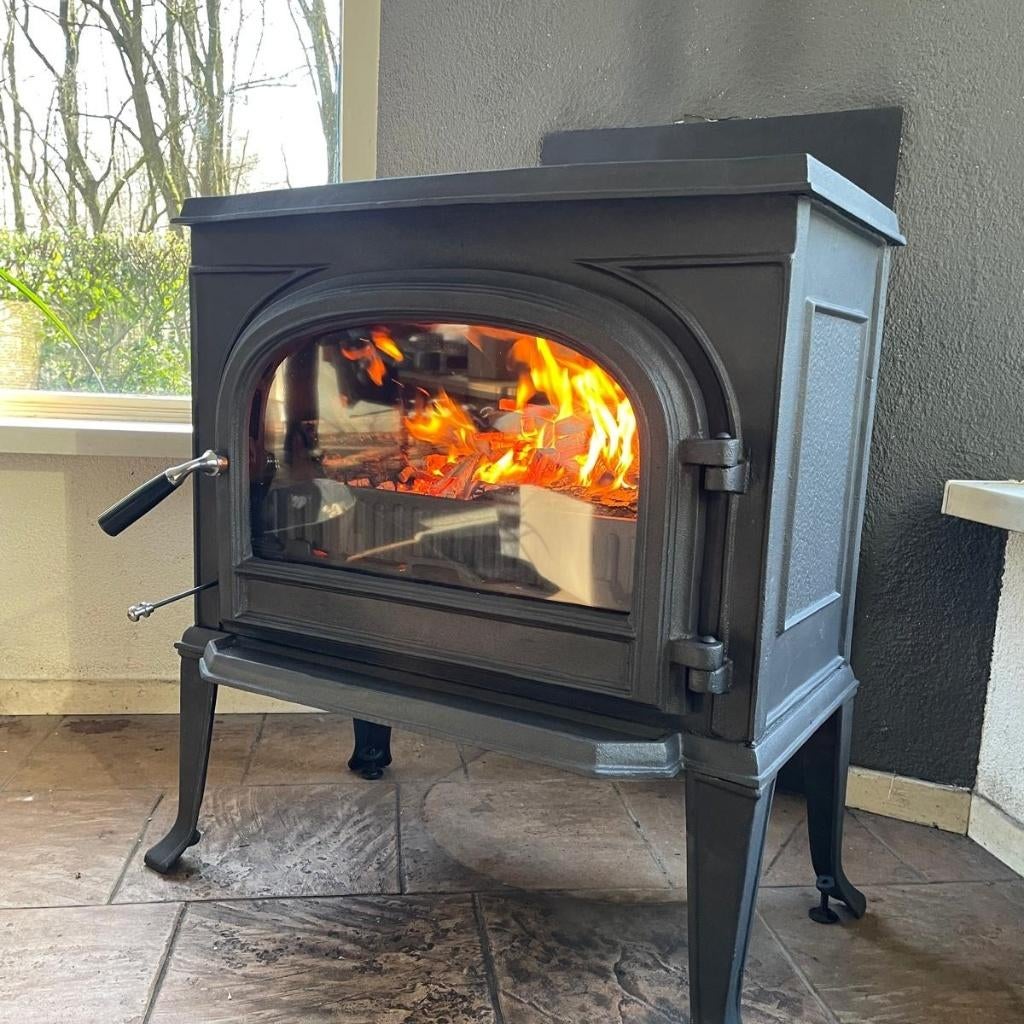 AANBIEDING! Gietijzeren Houtkachel Uranus I 55cm hout!, Info@dekachelerij.nl, Ophalen of Verzenden, Vrijstaand, Coevorderstraatweg 63