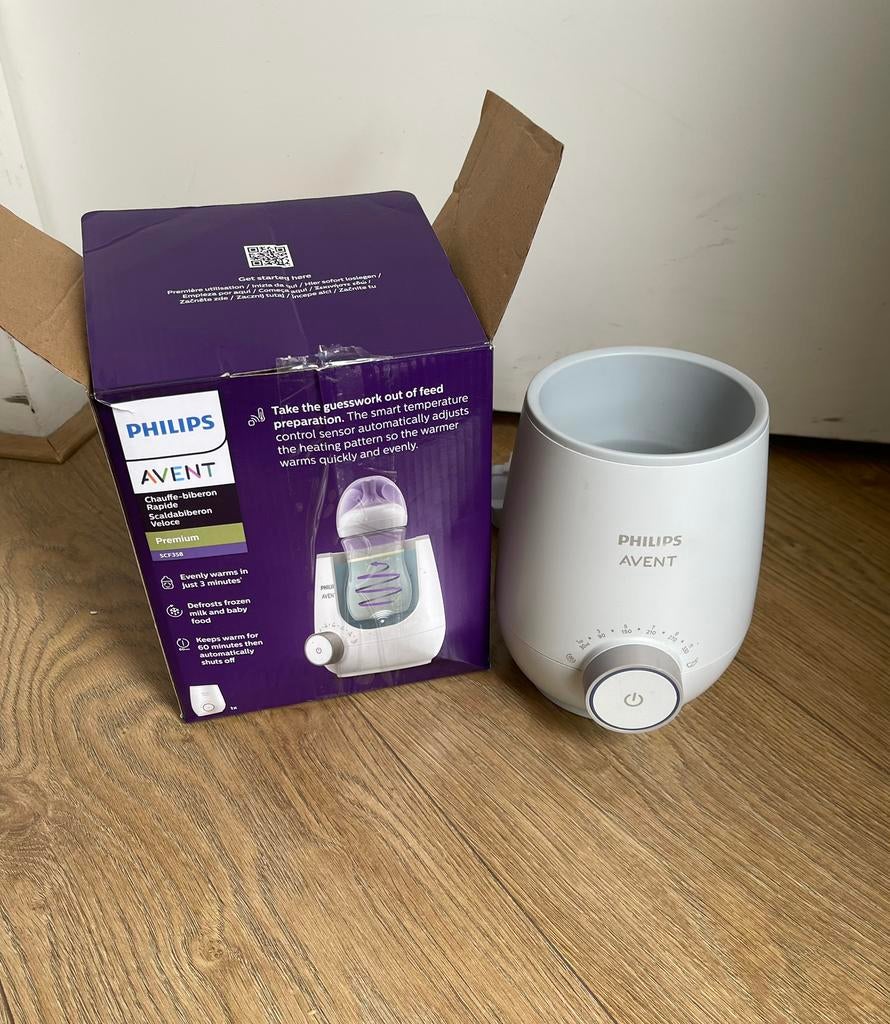 Philips avent fles verwarmer premium, Ophalen of Verzenden, Zo goed als nieuw, Flessen- of potjesverwarmer
