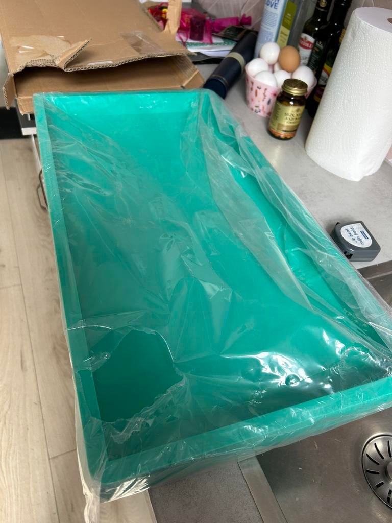 Grote zware mal voor epoxy, Groen, Overige thema's, Gereedschap of Toebehoren, Nieuw