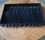 Partij kettingen met lapis lazuli hanger., Overige materialen, Verstelbaar, Blauw, Nieuw