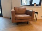 WOOOD Fauteuil - Microleder - nette staat, Huis en Inrichting, Ophalen, Gebruikt, Overige materialen, 75 tot 100 cm