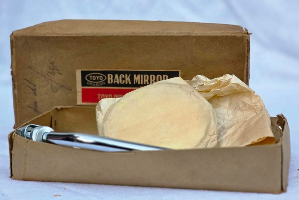 Oldtimer fiets brommer motor spiegel antiek, nieuw in doos, Ophalen of Verzenden, Nieuw, Overige typen, Overige merken